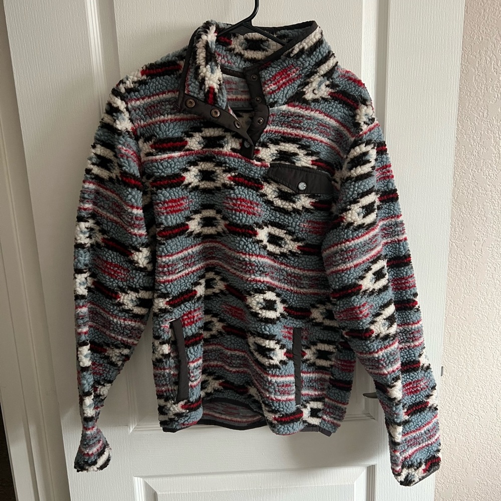 Cinch 1/4 Button Up Pullover